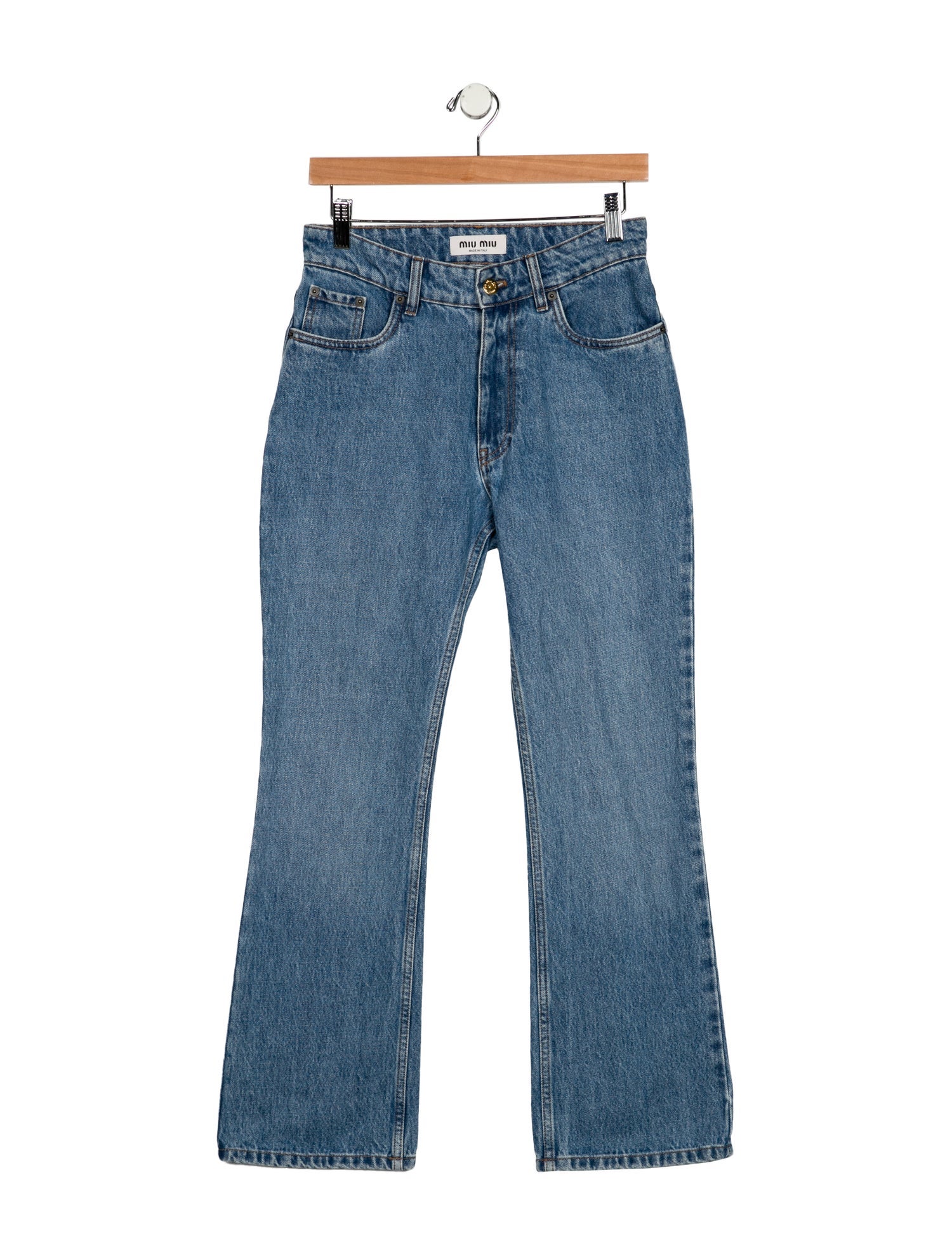 Miu Miu 2023 Wide Leg Jeans