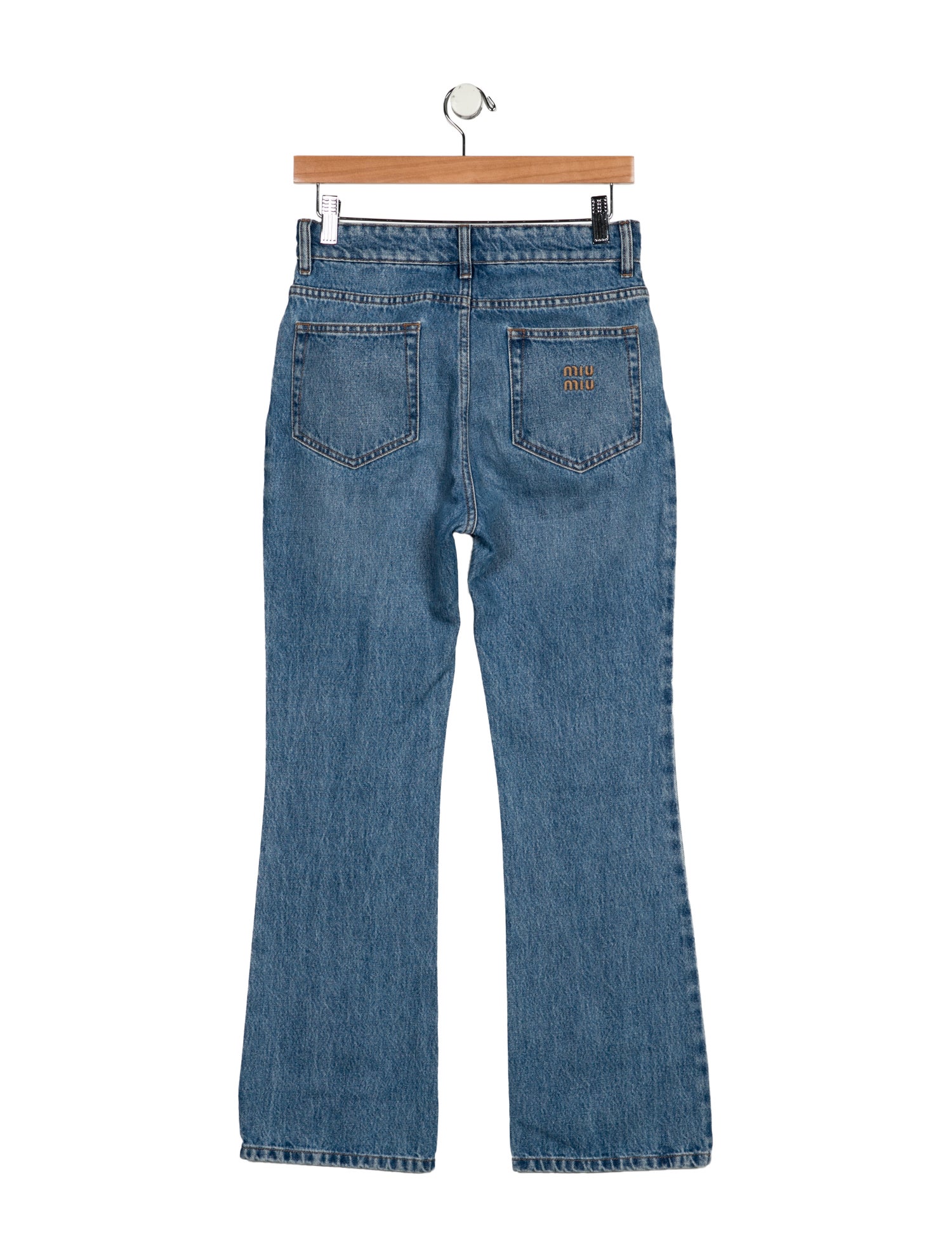 Miu Miu 2023 Wide Leg Jeans