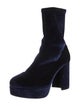 Miu Miu Velvet Sock Boots