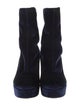 Miu Miu Velvet Sock Boots