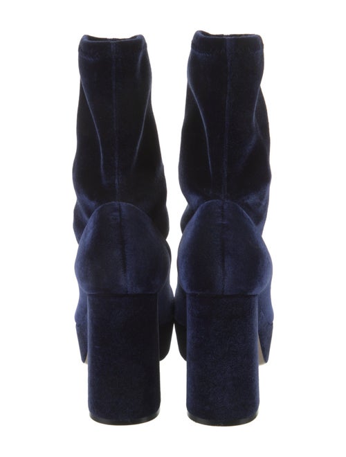 Miu Miu Velvet Sock Boots