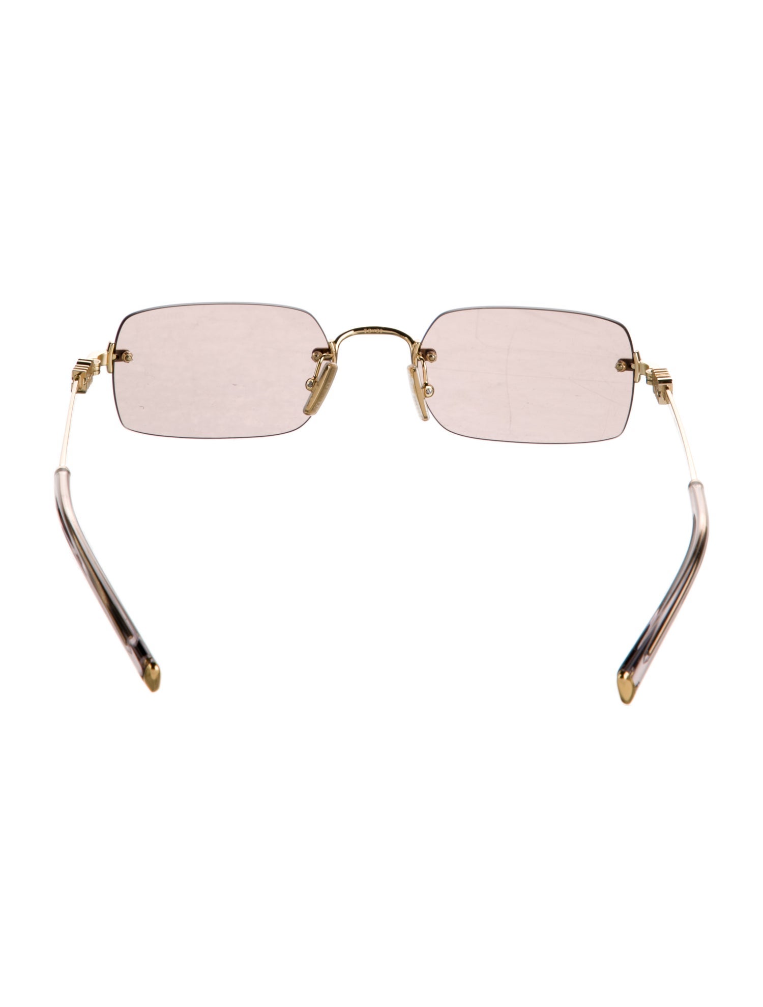 Miu Miu Square Tinted Sunglasses
