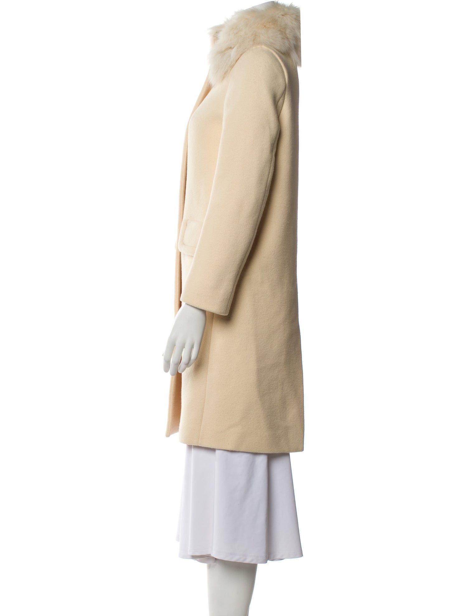 Miu Miu 2017 Virgin Wool Fur Coat