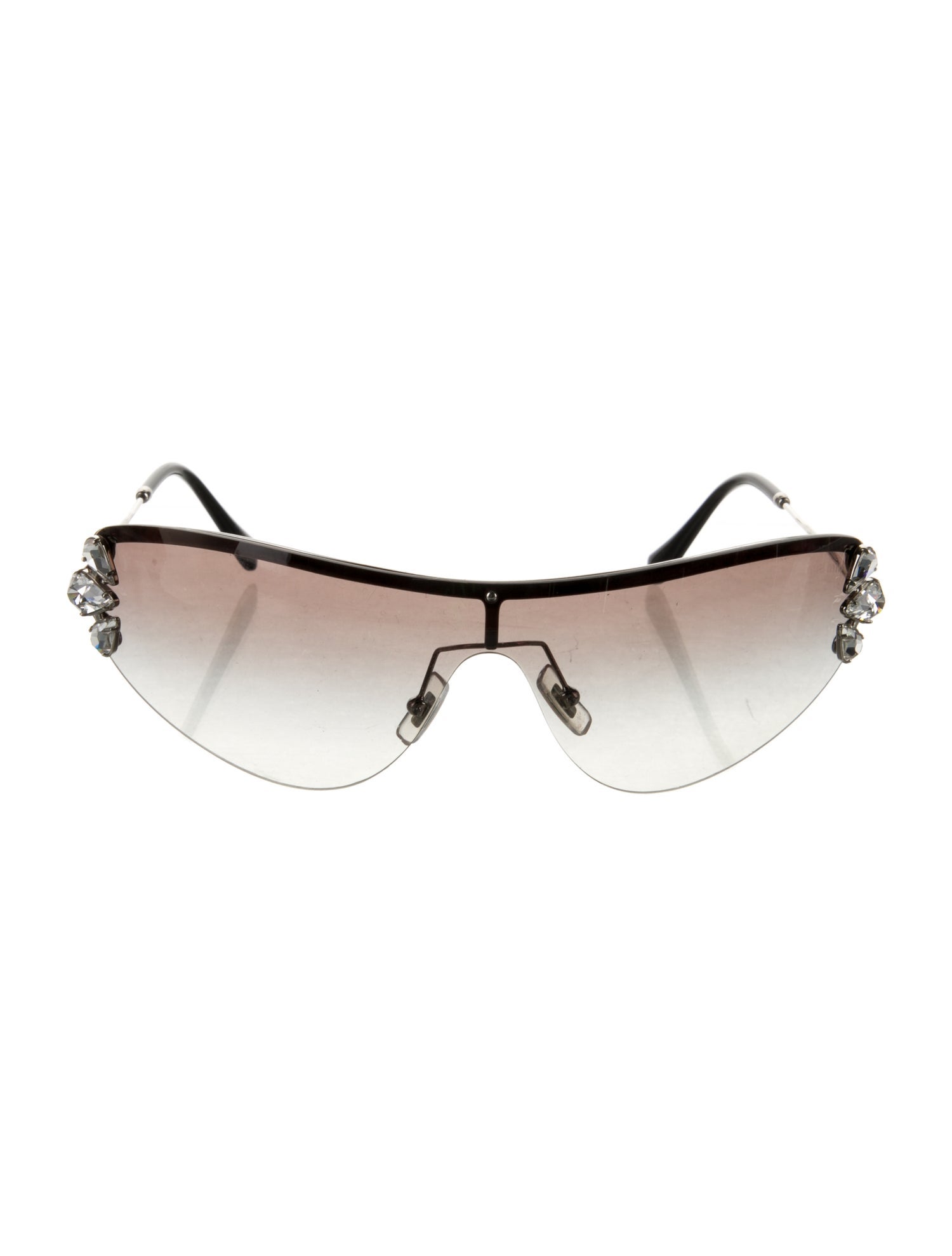 Miu Miu Shield Gradient Sunglasses