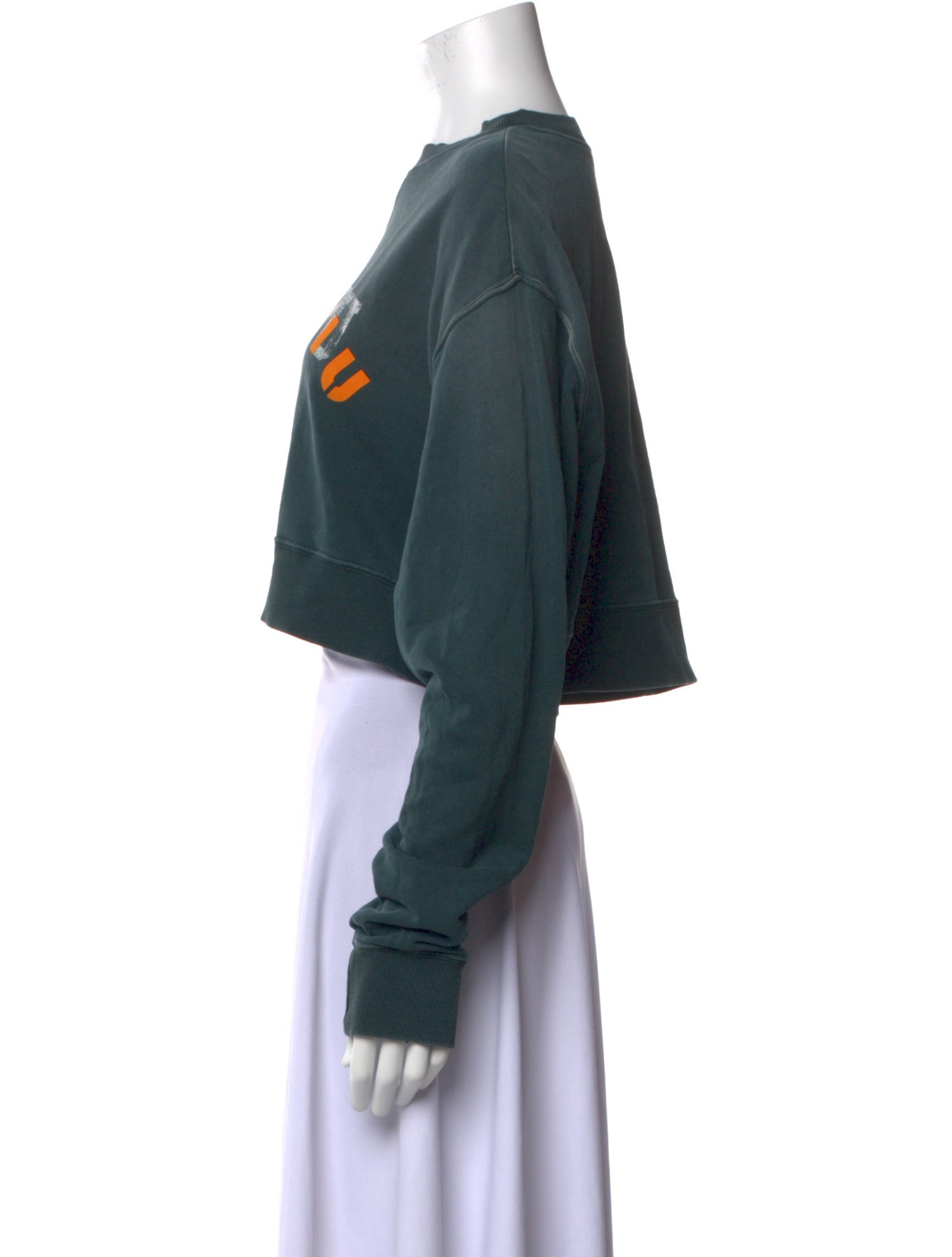 Miu Miu 2022 Graphic Print Sweatshirt