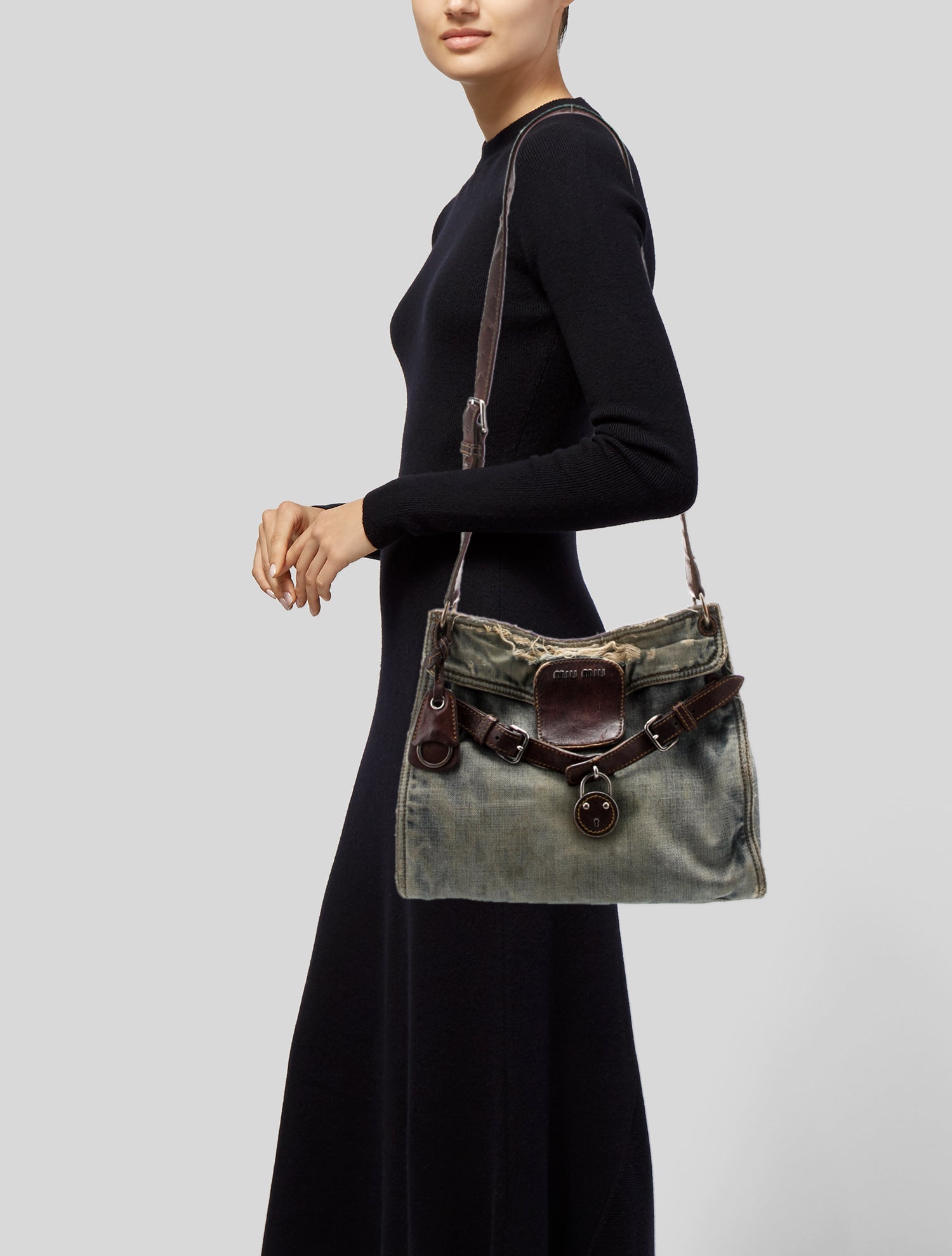 Miu Miu Denim Hobo Vintage