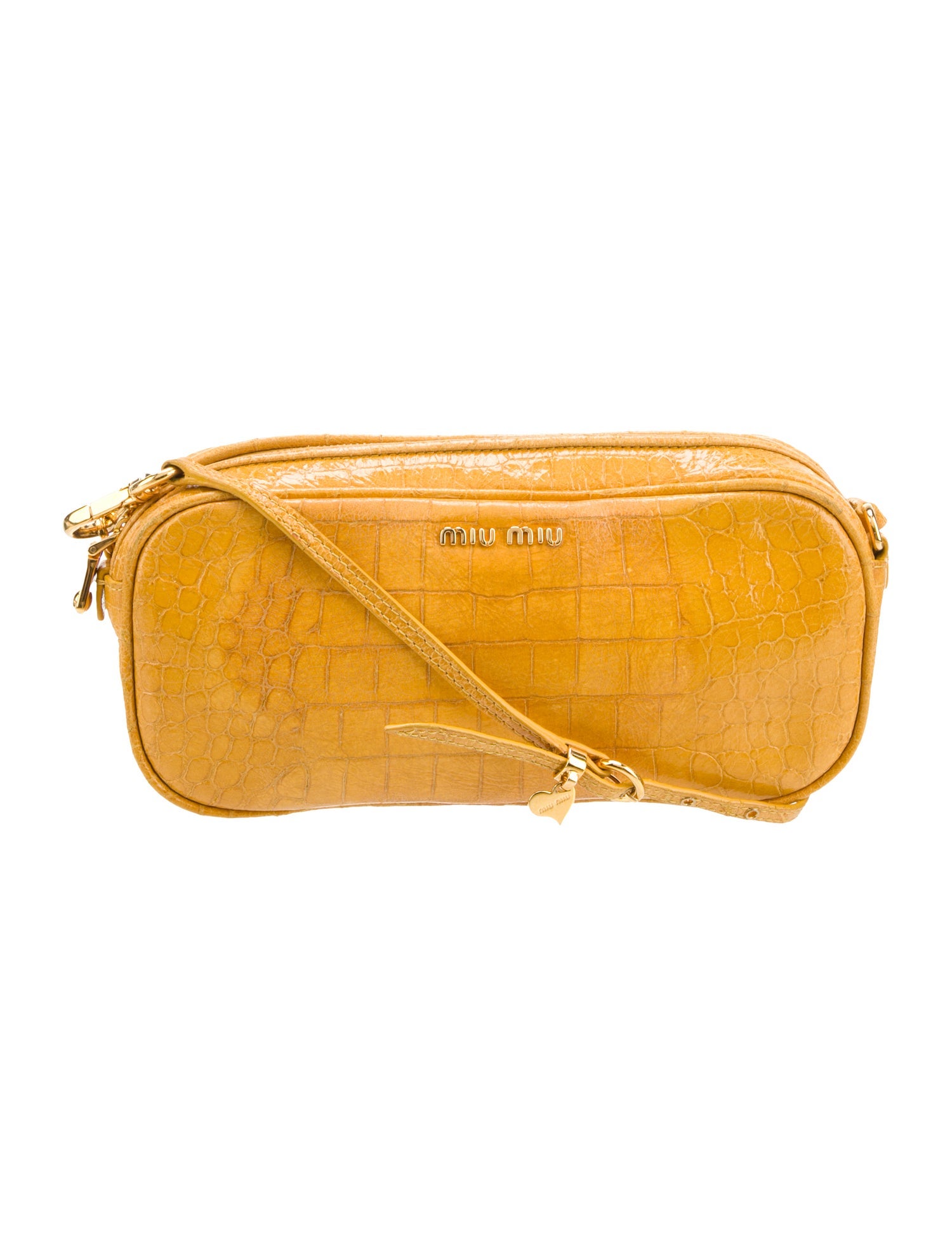 Miu Miu Leather Crossbody Bag