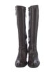 Miu Miu Leather Riding Boots