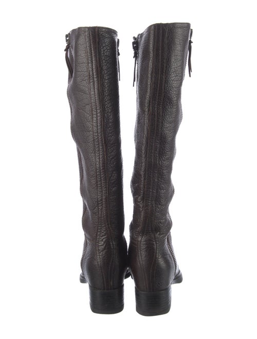 Miu Miu Leather Riding Boots