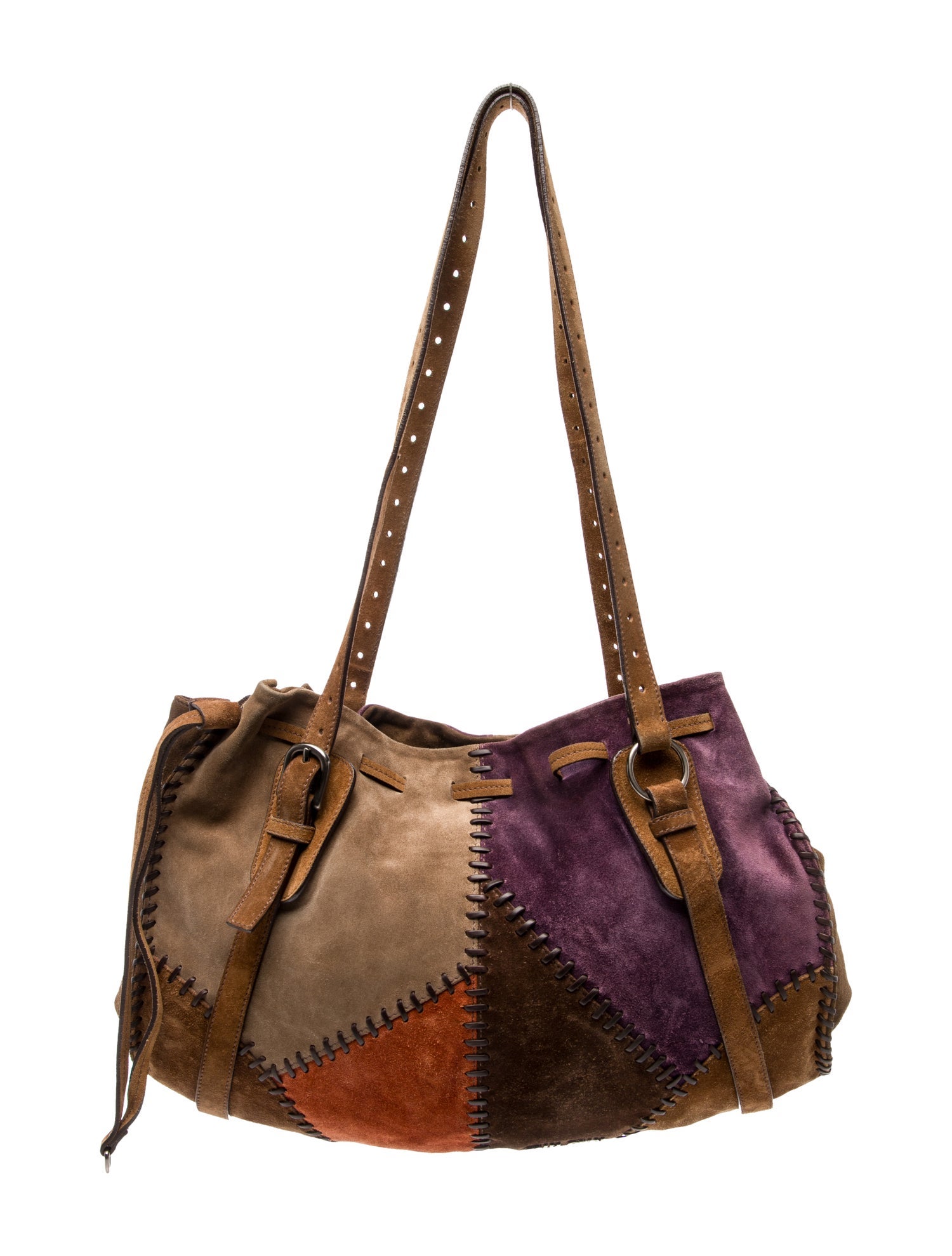 Miu Miu Suede Shoulder Bag