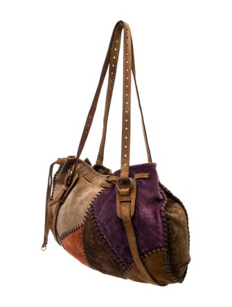 Miu Miu Suede Shoulder Bag