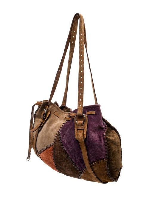 Miu Miu Suede Shoulder Bag