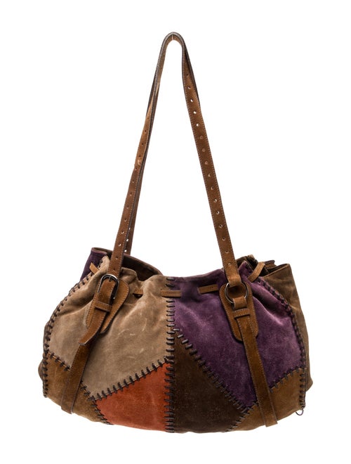 Miu Miu Suede Shoulder Bag