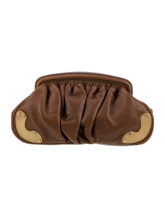 Miu Miu Leather Clutch