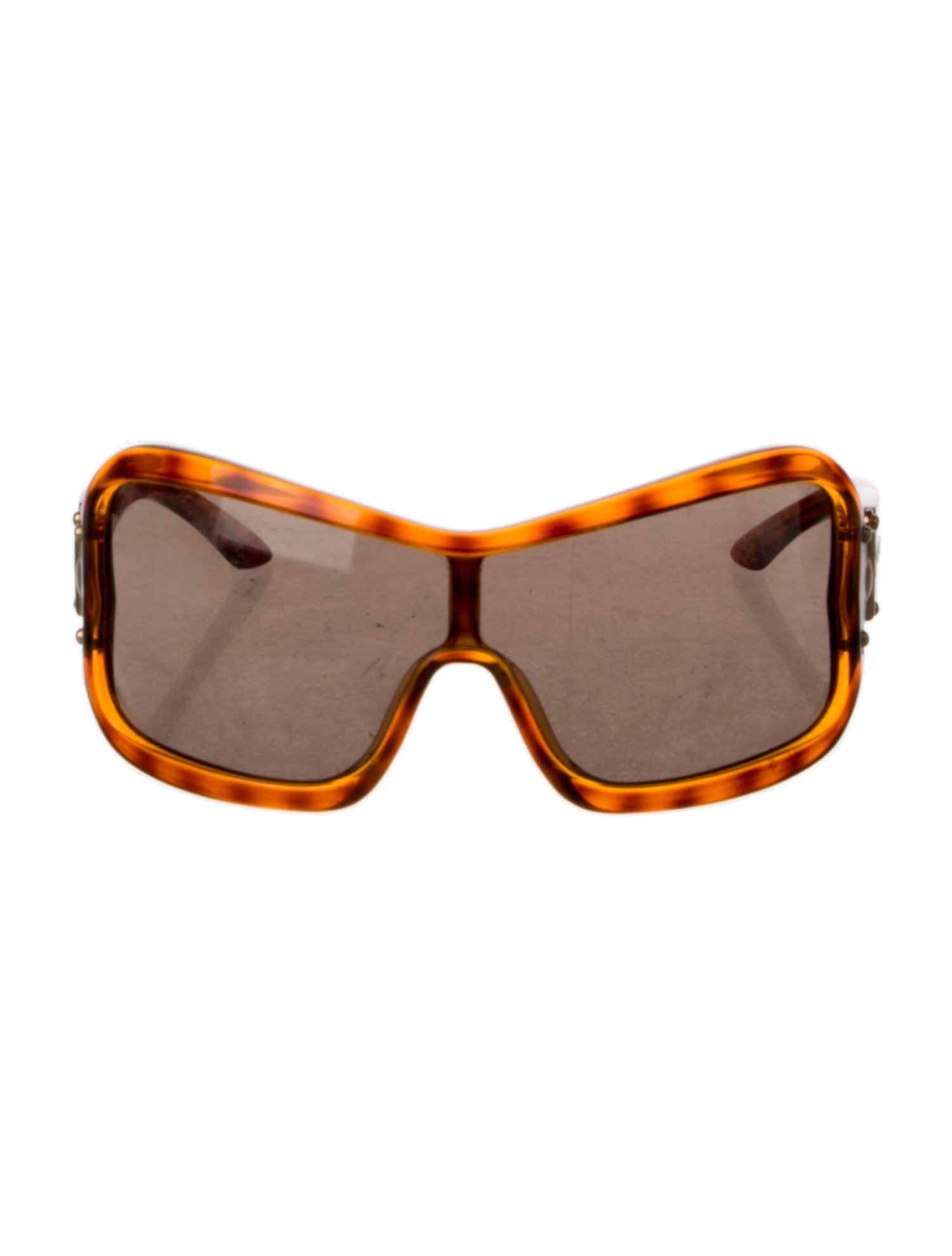 Miu Miu Shield Tinted Sunglasses