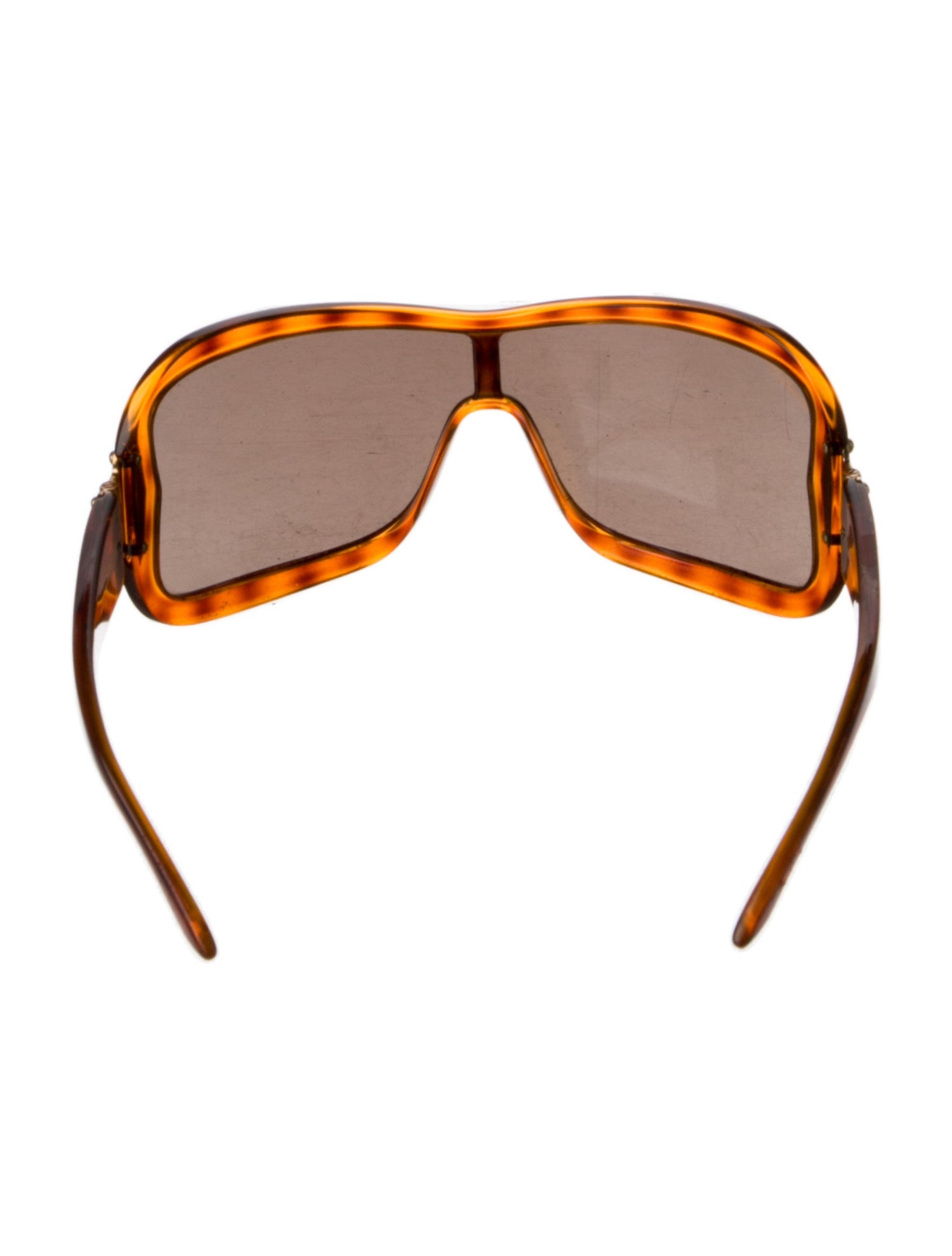 Miu Miu Shield Tinted Sunglasses