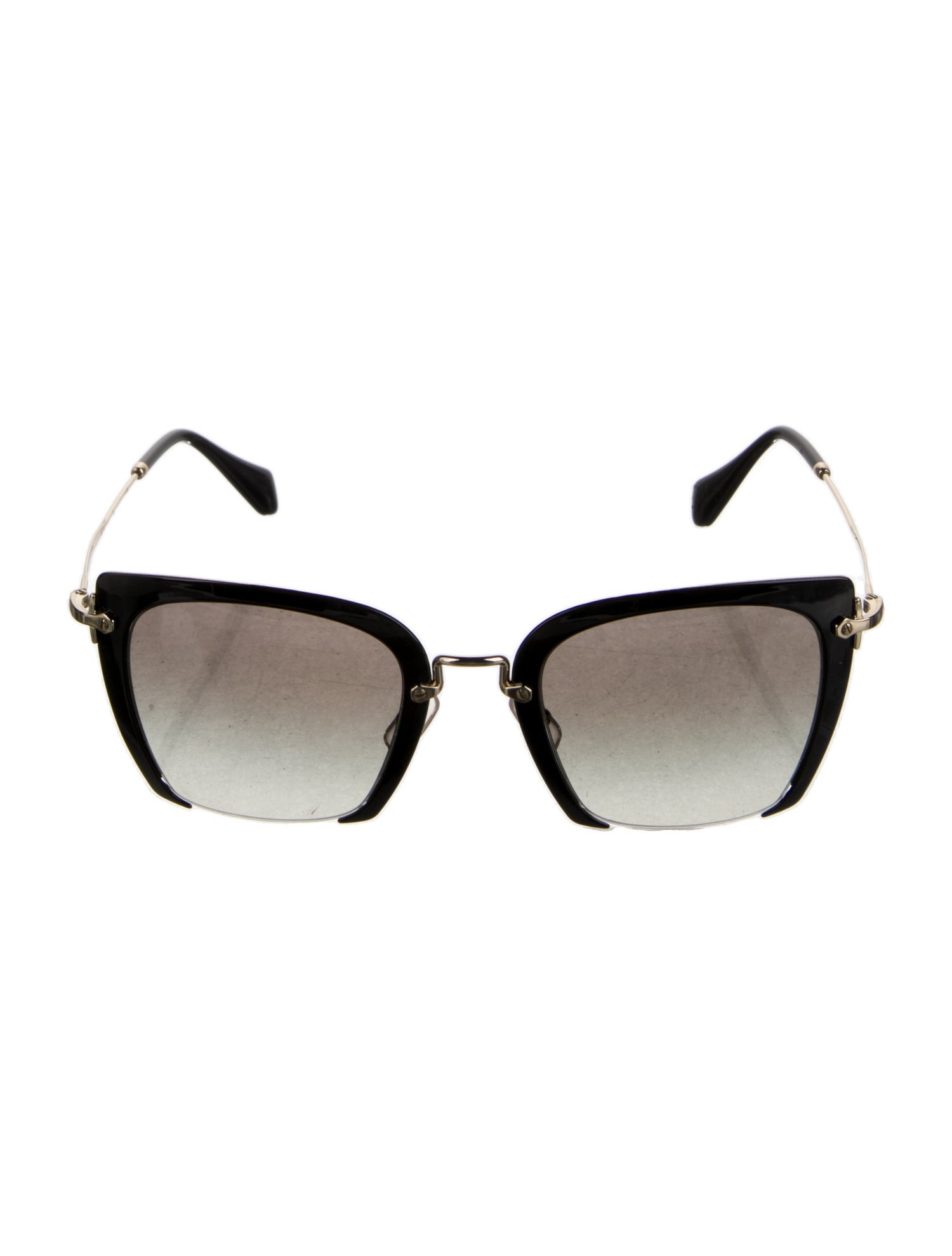 Miu Miu Oversize Gradient Sunglasses
