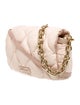 Miu Miu Leather Nylon Puffer Chain-Link Bag