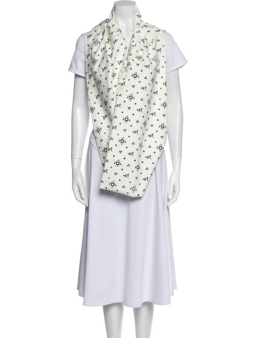 Miu Miu Acrylic Floral Print Snood