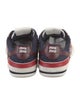 Miu Miu Suede Colorblock Pattern Sneakers