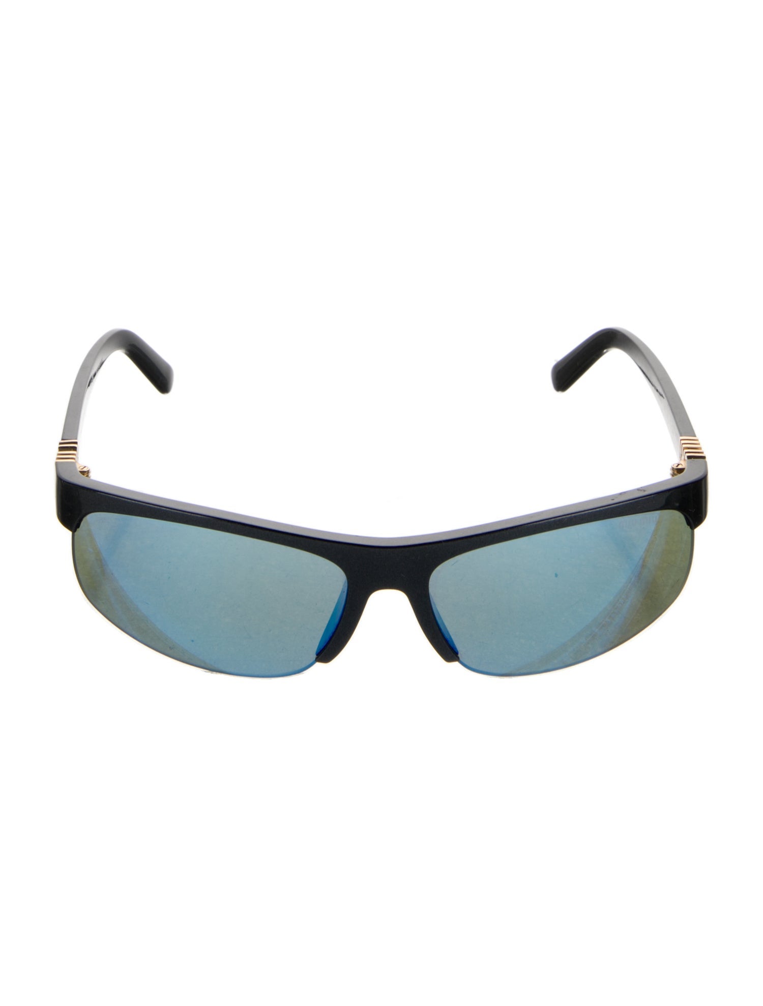 Miu Miu Shield Tinted Sunglasses