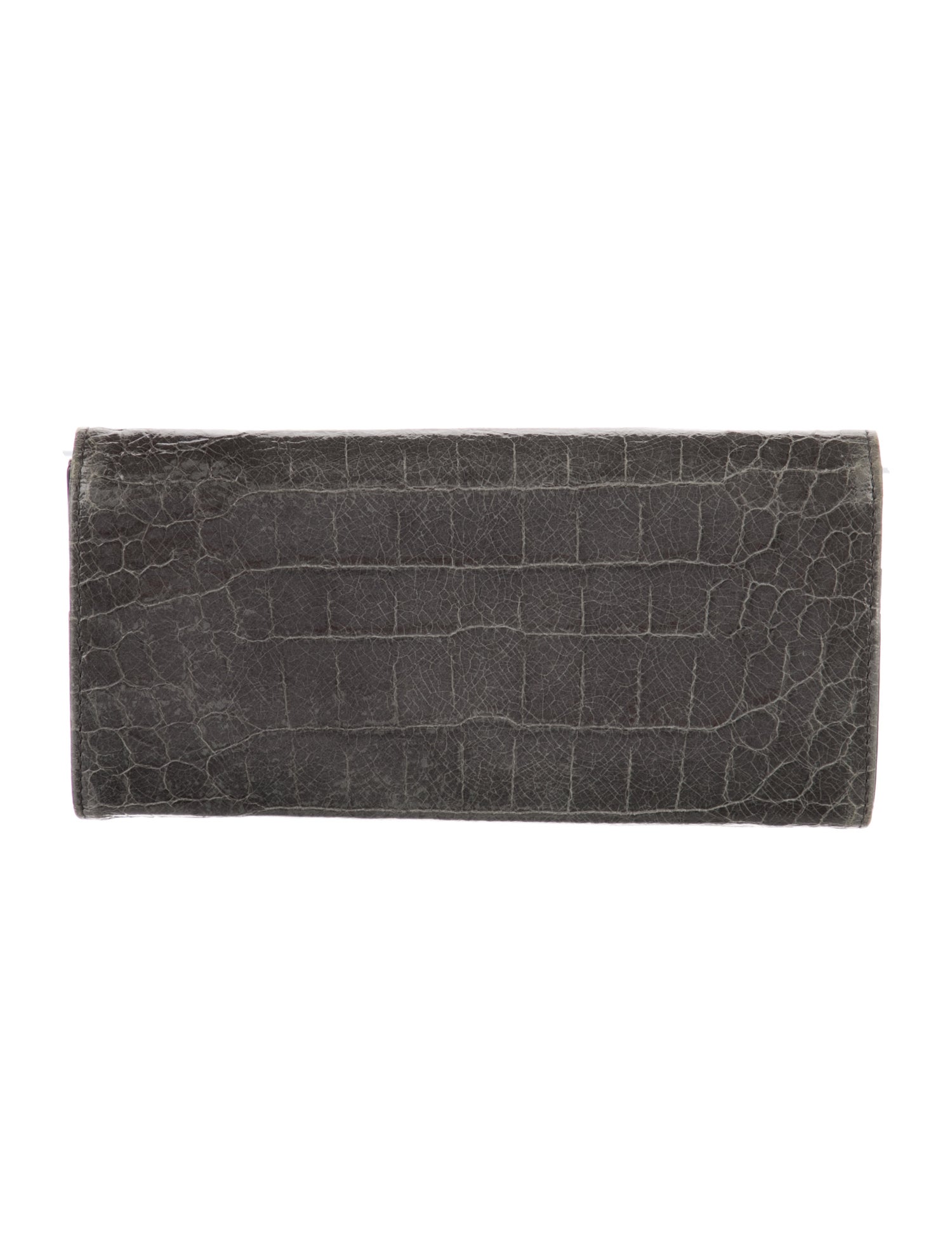 Miu Miu Embossed Leather Continental Wallet