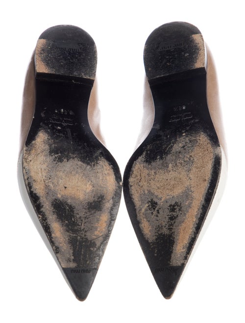 Miu Miu Leather Loafers