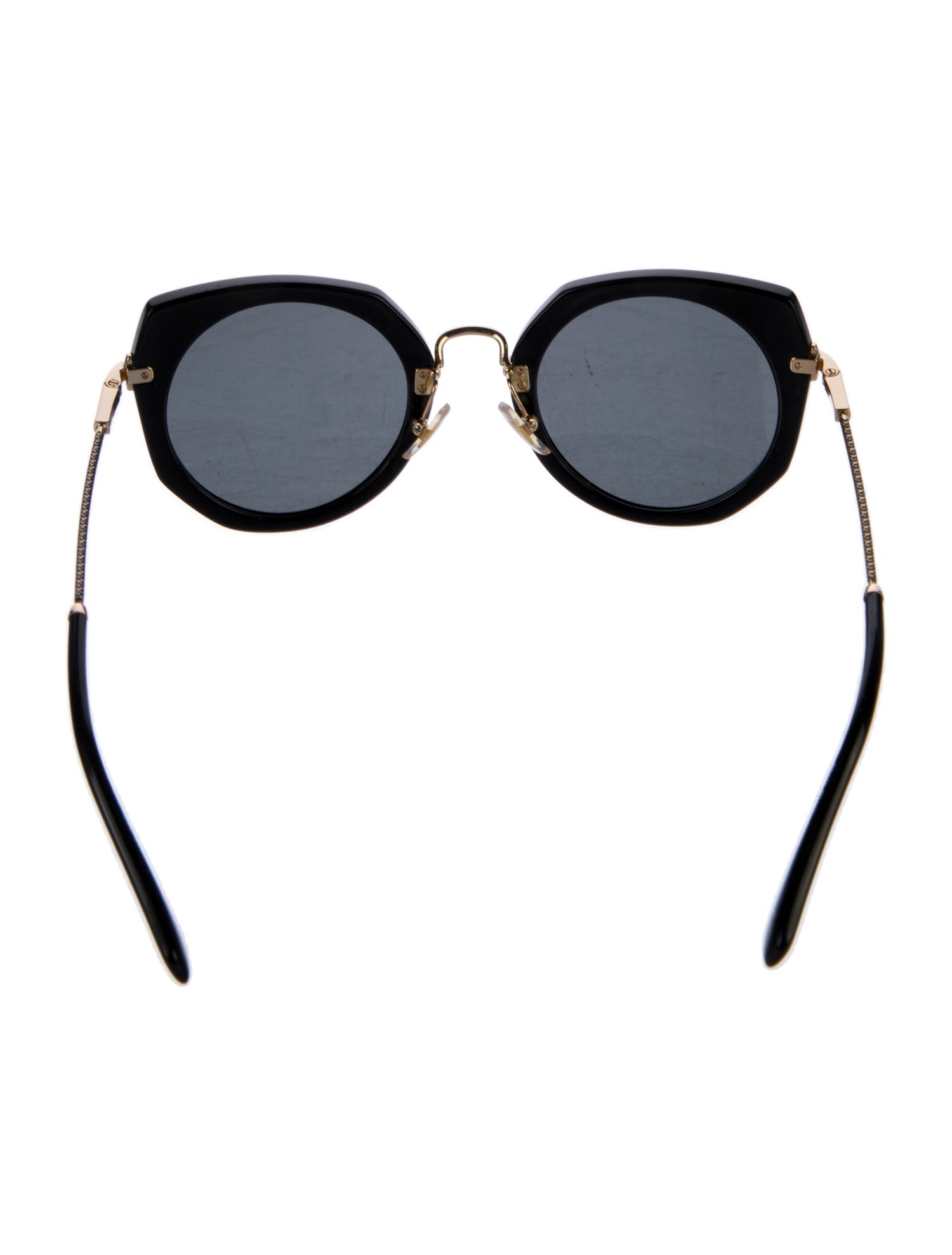 Miu Miu Oversize Tinted Sunglasses