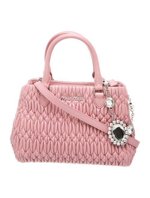 Miu Miu Leather Shoulder Bag Small