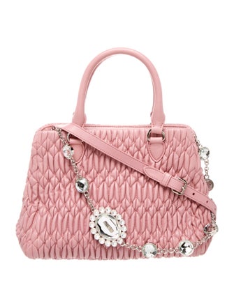 Miu Miu Leather Shoulder Bag Small
