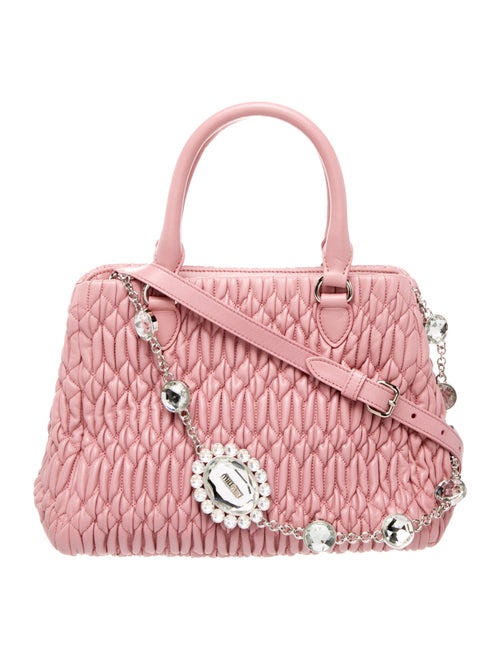 Miu Miu Leather Shoulder Bag Small