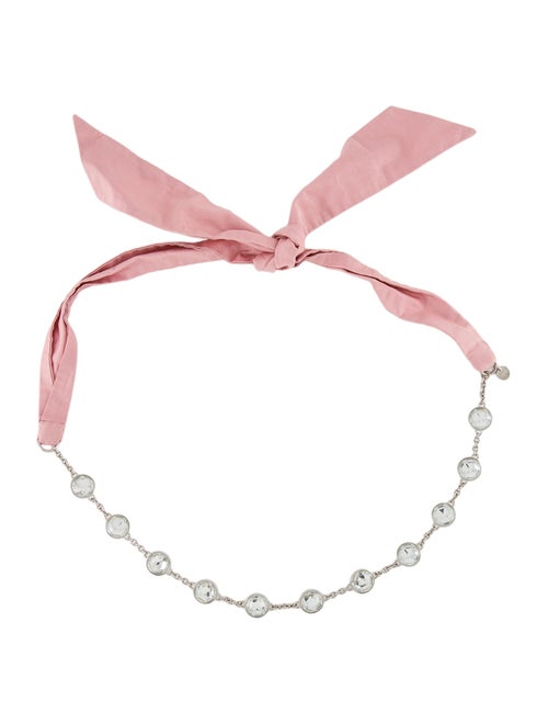 Miu Miu Wide Metal Waist Belt