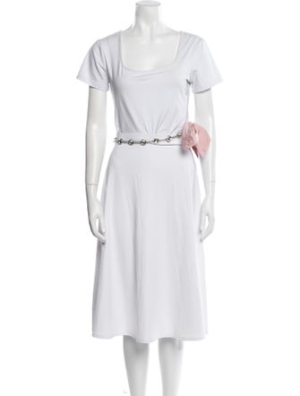 Miu Miu Wide Metal Waist Belt