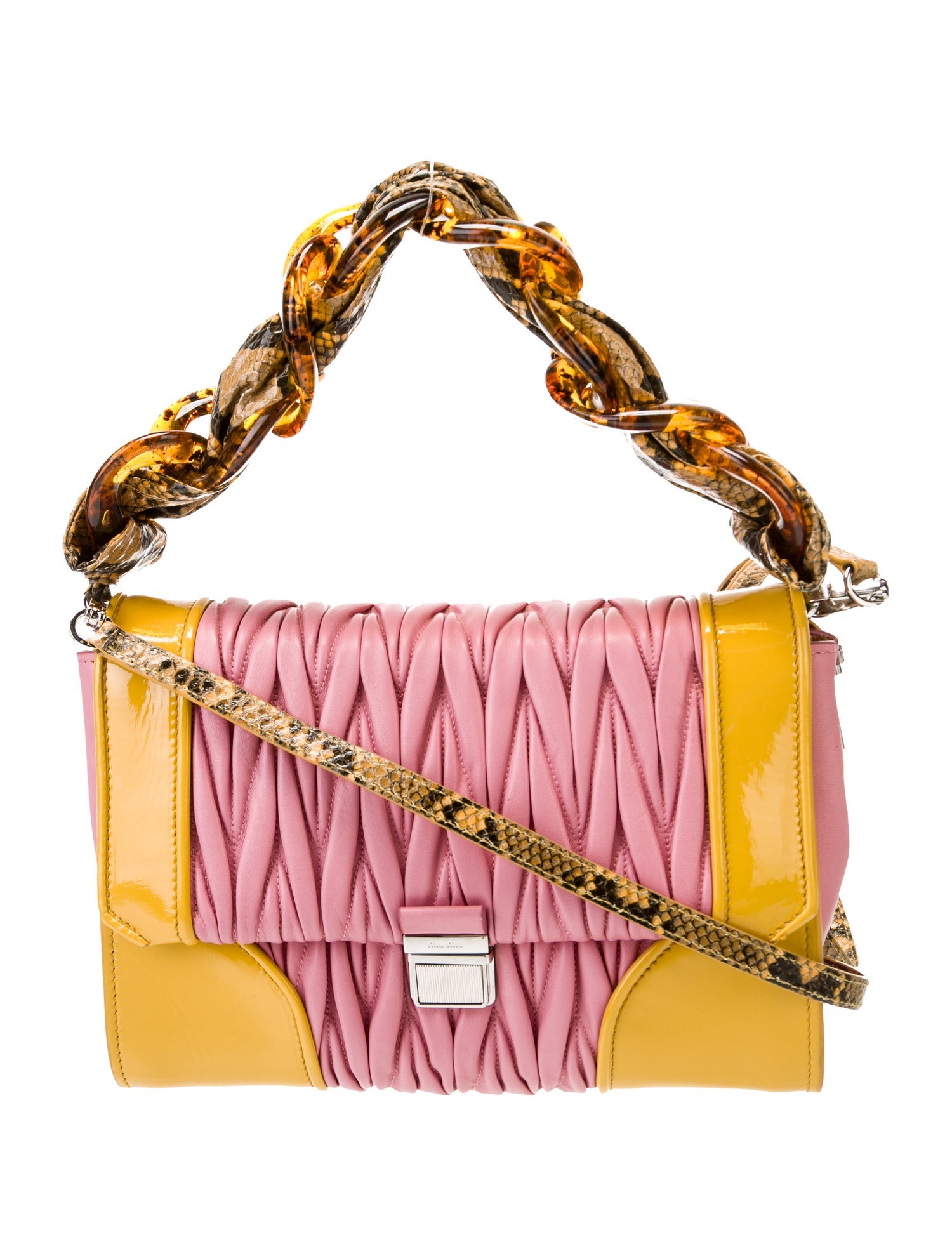 Miu Miu Lambskin Patch