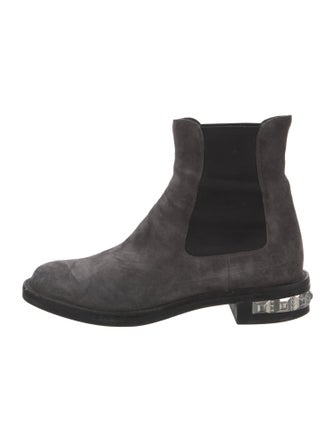 Miu Miu Suede Chelsea Boots