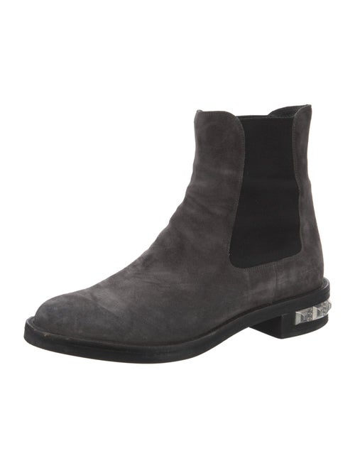 Miu Miu Suede Chelsea Boots