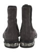 Miu Miu Suede Chelsea Boots