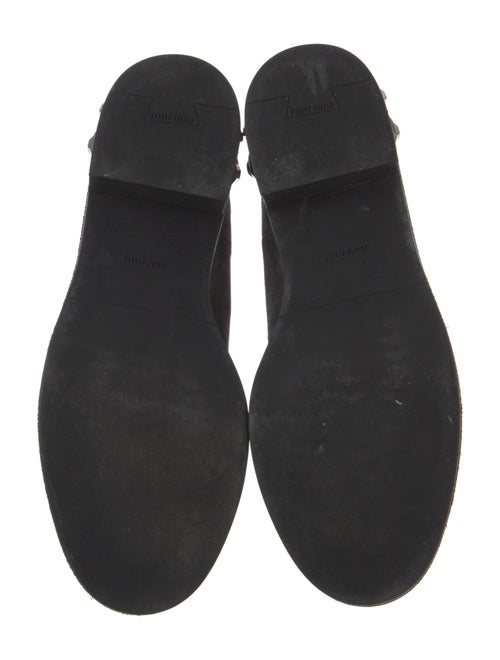 Miu Miu Suede Chelsea Boots