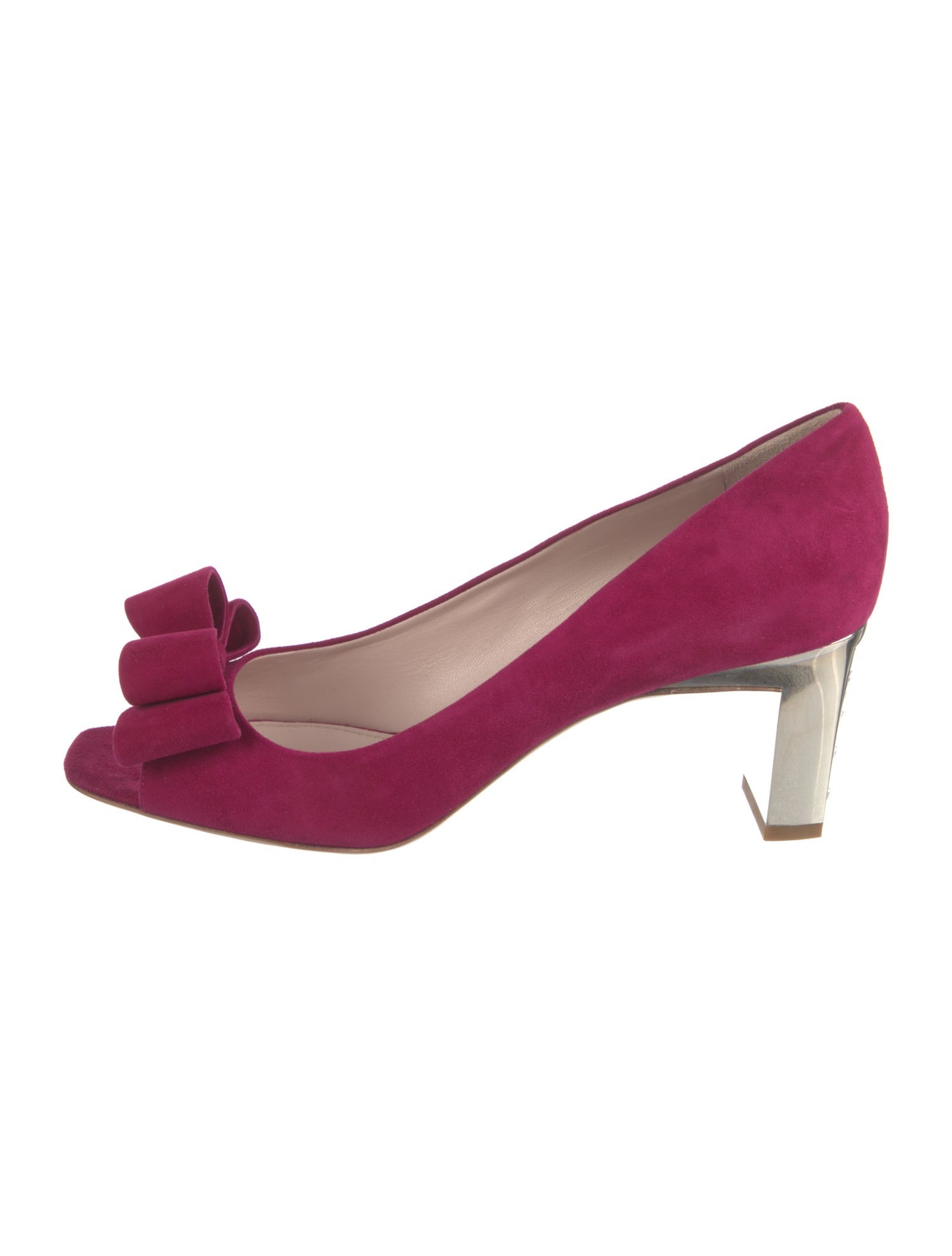 Miu Miu Suede Crystal Embellishments Pumps w/ Tags