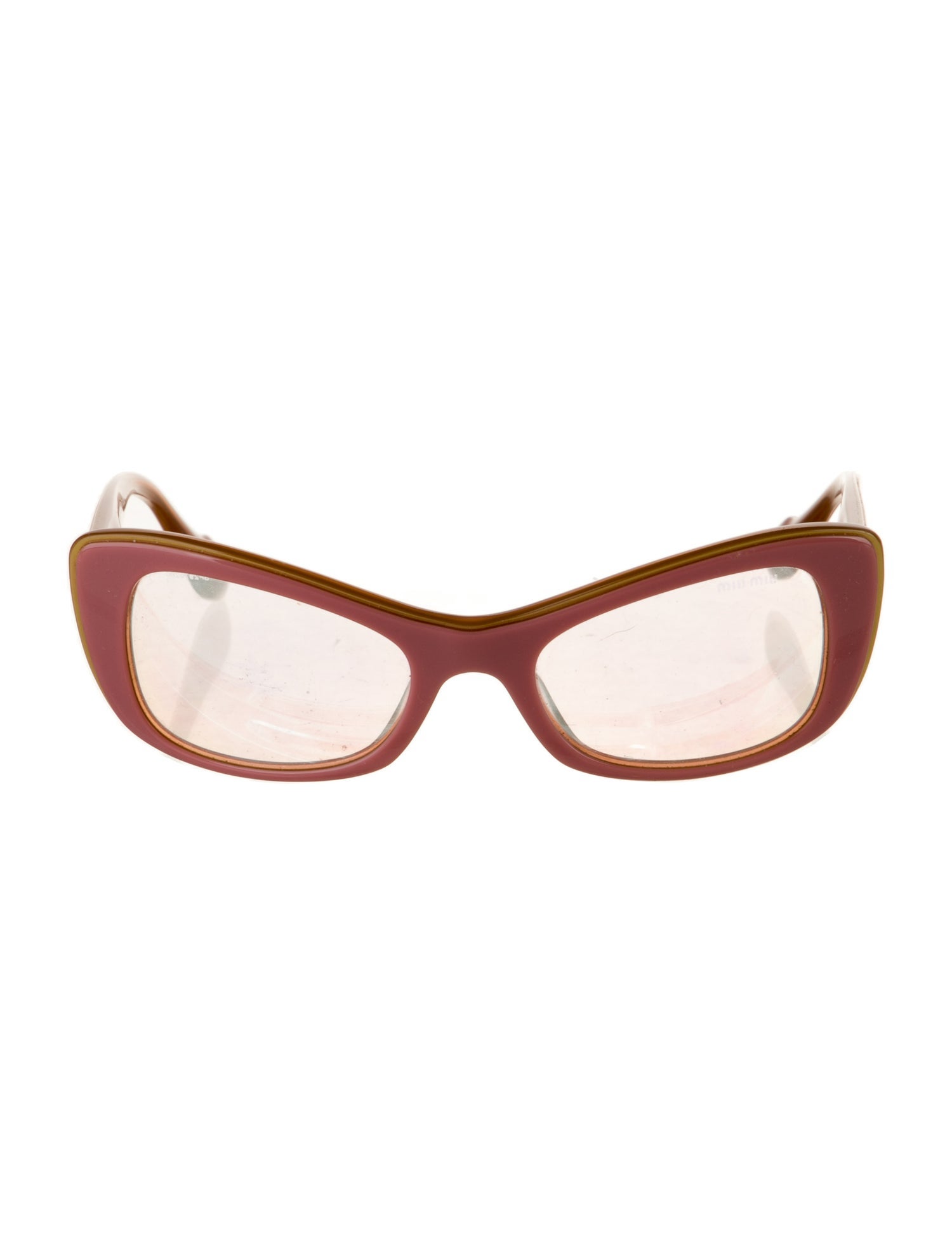 Miu Miu Cat-Eye Tinted Sunglasses