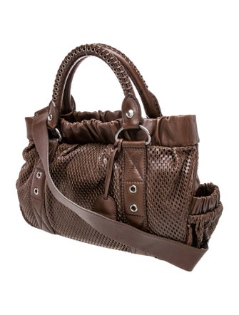 Miu Miu Leather Bucket Bag