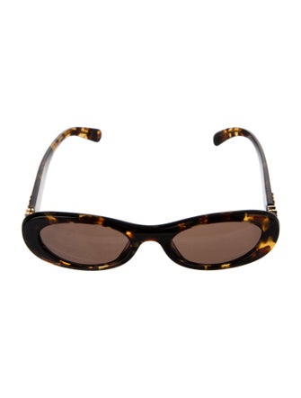 Miu Miu Round Tinted Sunglasses