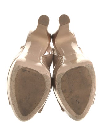 Miu Miu Leather Sandals