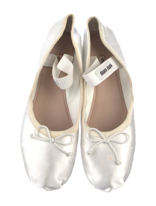 Miu Miu Satin Ballet Flats