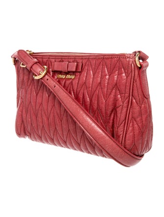 Miu Miu Leather Shoulder Bag