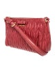 Miu Miu Leather Shoulder Bag