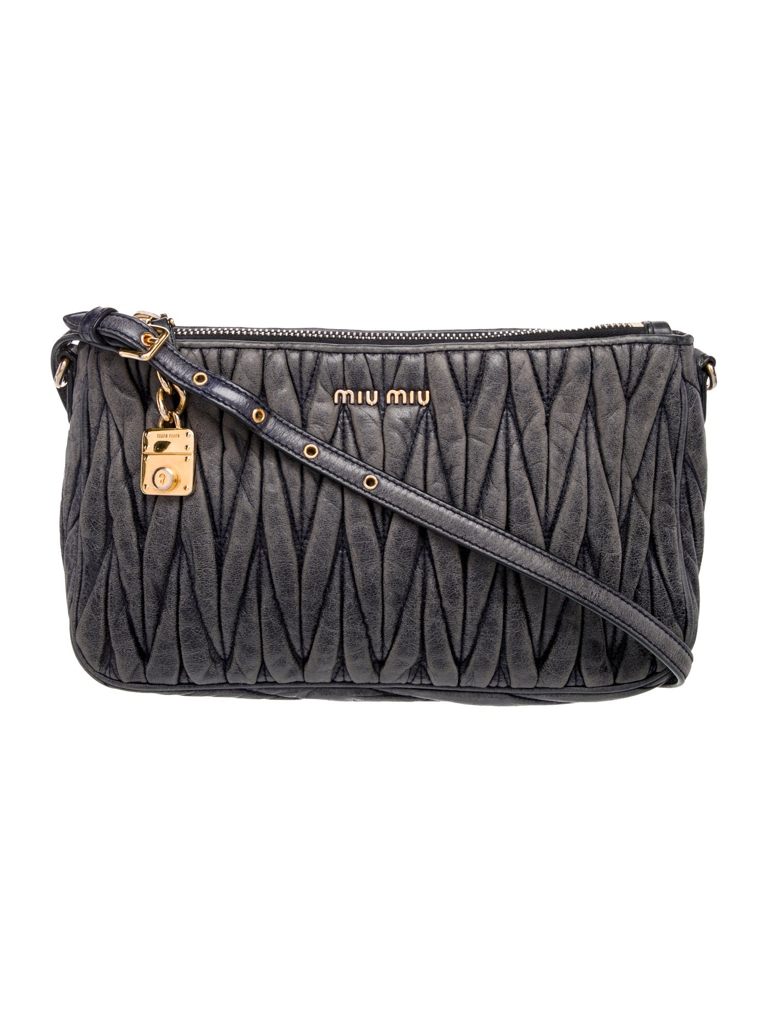 Miu Miu Leather Shoulder Bag