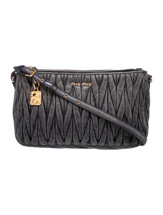 Miu Miu Leather Shoulder Bag