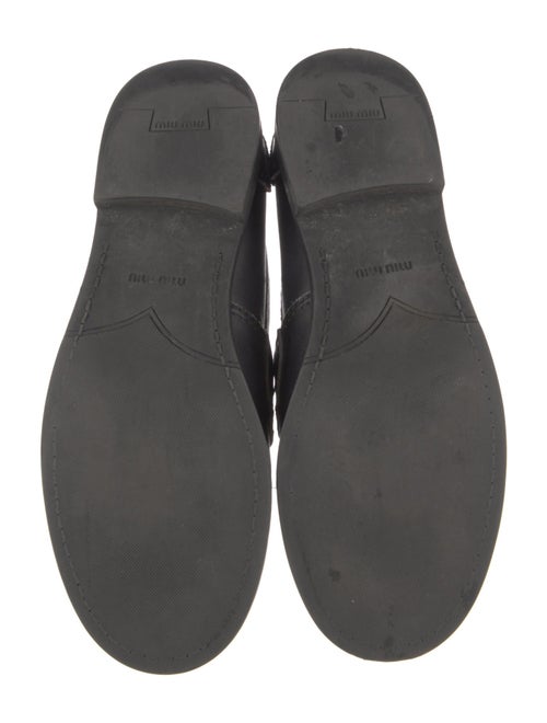 Miu Miu Leather Loafers
