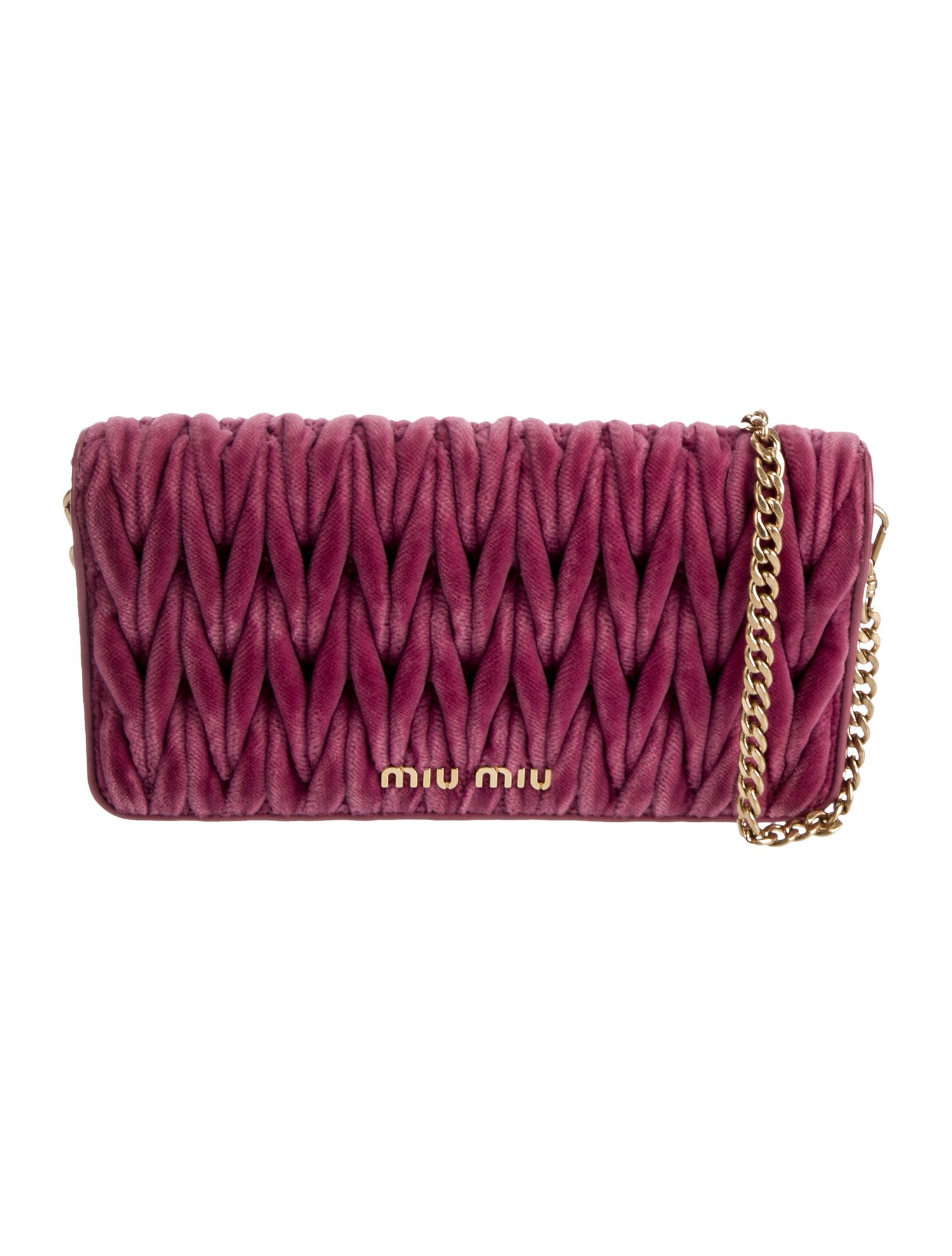 Miu Miu Velvet Evening Bag
